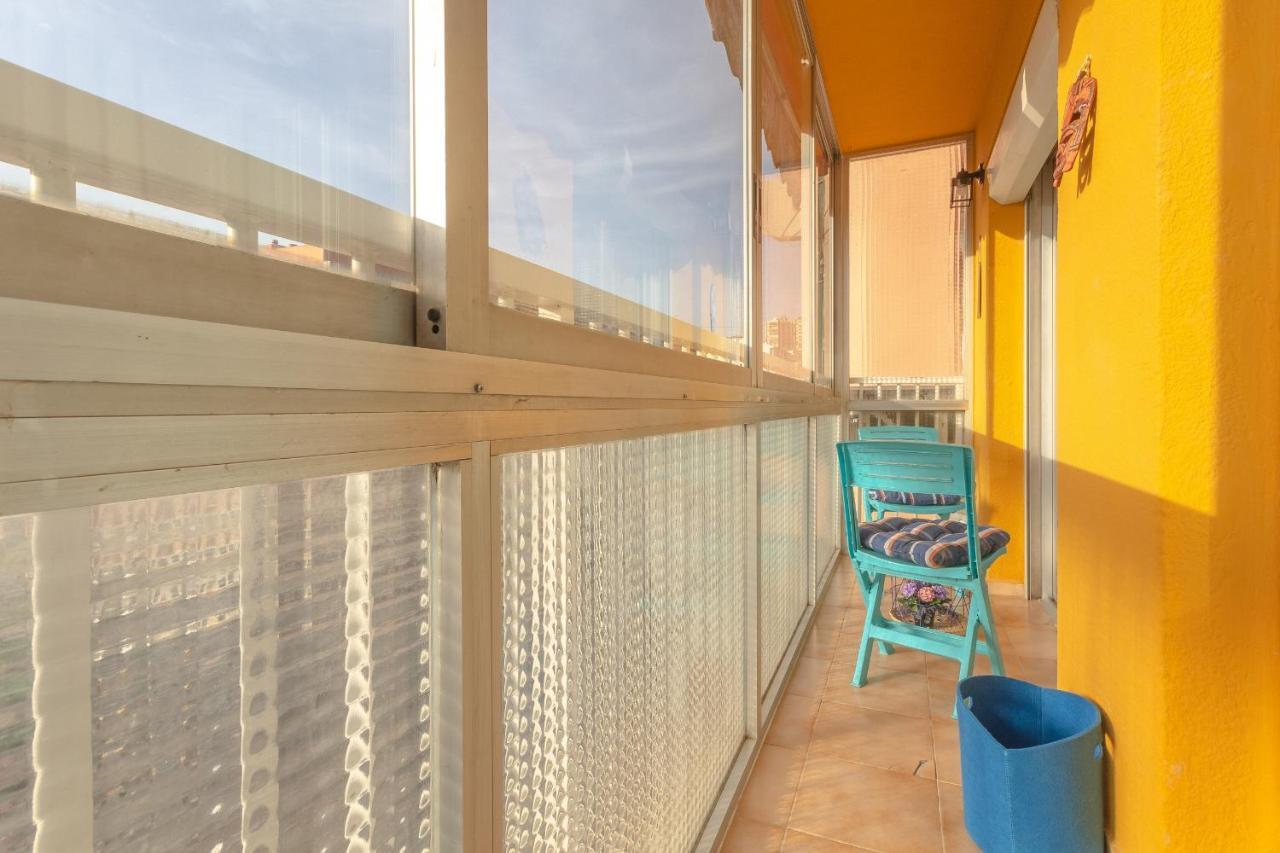 Apartamento 2Br Flat - Aircon - 5 Min Walk To Benidorm Beach Exterior foto