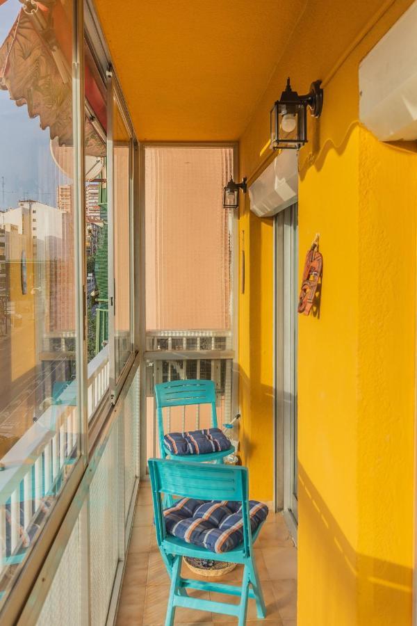 Apartamento 2Br Flat - Aircon - 5 Min Walk To Benidorm Beach Exterior foto